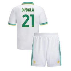AS Roma Paulo Dybala #21 Tredjedraktsett Barn 2025-26 Kortermet (+ Korte bukser)