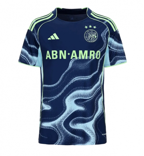 Ajax Bortedrakt Dame 2025-26 Kortermet Ajax Bortedrakt Dame 2025-26 Kortermet