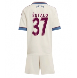 Ajax Josip Sutalo #37 Tredjedraktsett Barn 2025-26 Kortermet (+ Korte bukser)