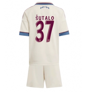 Ajax Josip Sutalo #37 Tredjedraktsett Barn 2025-26 Kortermet (+ Korte bukser)