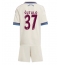 Ajax Josip Sutalo #37 Tredjedraktsett Barn 2025-26 Kortermet (+ Korte bukser)