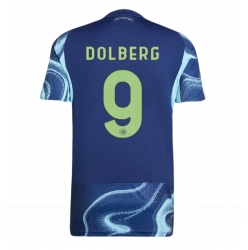 Ajax Kasper Dolberg #9 Bortedrakt 2025-26 Kortermet