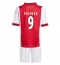 Ajax Kasper Dolberg #9 Hjemmedraktsett Barn 2025-26 Kortermet (+ Korte bukser)