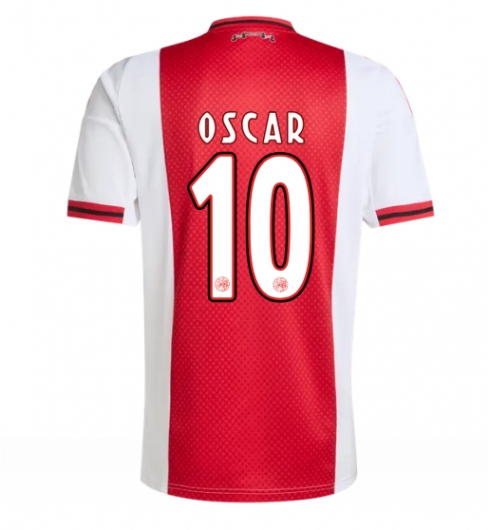Ajax Oscar Gloukh #10 Hjemmedrakt 2025-26 Kortermet Ajax Oscar Gloukh #10 Hjemmedrakt 2025-26 Kortermet