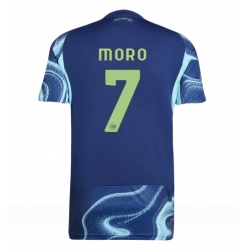 Ajax Raul Moro #7 Bortedrakt 2025-26 Kortermet