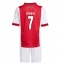 Ajax Raul Moro #7 Hjemmedraktsett Barn 2025-26 Kortermet (+ Korte bukser)