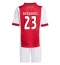 Ajax Steven Berghuis #23 Hjemmedraktsett Barn 2025-26 Kortermet (+ Korte bukser)