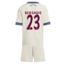 Ajax Steven Berghuis #23 Tredjedraktsett Barn 2025-26 Kortermet (+ Korte bukser)