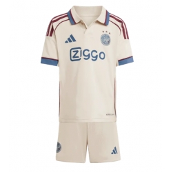 Ajax Tredjedraktsett Barn 2025-26 Kortermet (+ Korte bukser)