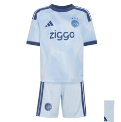 Ajax Tredjedraktsett Barn 2026-27 Kortermet (+ Korte bukser)