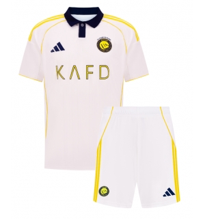 Al-Nassr Tredjedraktsett Barn 2025-26 Kortermet (+ Korte bukser)