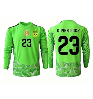 Argentina Emiliano Martinez #23 Keeper Bortedrakt VM 2026 Langermet