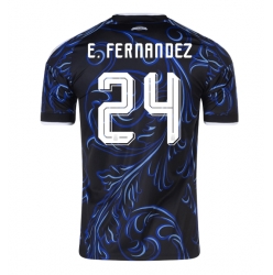Argentina Enzo Fernandez #24 Bortedrakt VM 2026 Kortermet