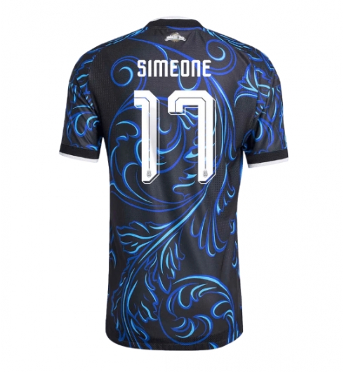 Argentina Giuliano Simeone #17 Bortedrakt VM 2026 Kortermet Argentina Giuliano Simeone #17 Bortedrakt VM 2026 Kortermet