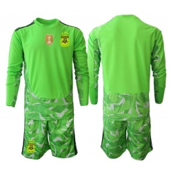 Argentina Keeper Bortedraktsett Barn VM 2026 Langermet (+ Korte bukser)