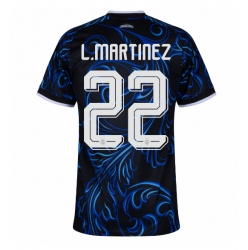 Argentina Lautaro Martinez #22 Bortedrakt Dame VM 2026 Kortermet