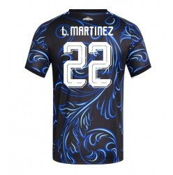 Argentina Lautaro Martinez #22 Bortedrakt VM 2026 Kortermet