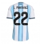 Argentina Lautaro Martinez #22 Hjemmedrakt VM 2026 Kortermet Argentina Lautaro Martinez #22 Hjemmedrakt VM 2026 Kortermet