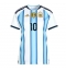 Argentina Lionel Messi #10 Hjemmedrakt Dame VM 2026 Kortermet