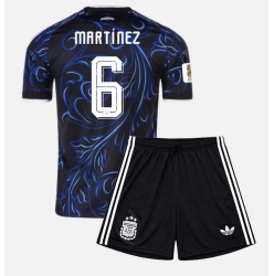 Argentina Lisandro Martinez #6 Bortedraktsett Barn VM 2026 Kortermet (+ Korte bukser)