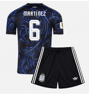 Argentina Lisandro Martinez #6 Bortedraktsett Barn VM 2026 Kortermet (+ Korte bukser)
