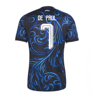 Argentina Rodrigo De Paul #7 Bortedrakt VM 2026 Kortermet