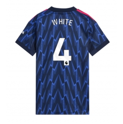 Arsenal Ben White #4 Bortedrakt Dame 2025-26 Kortermet