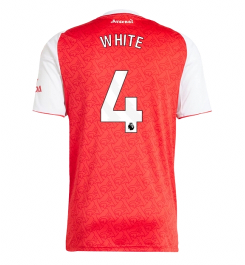 Arsenal Ben White #4 Hjemmedrakt 2025-26 Kortermet Arsenal Ben White #4 Hjemmedrakt 2025-26 Kortermet