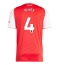 Arsenal Ben White #4 Hjemmedrakt 2025-26 Kortermet Arsenal Ben White #4 Hjemmedrakt 2025-26 Kortermet