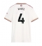 Arsenal Ben White #4 Tredjedrakt Dame 2025-26 Kortermet Arsenal Ben White #4 Tredjedrakt Dame 2025-26 Kortermet
