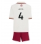 Arsenal Ben White #4 Tredjedraktsett Barn 2025-26 Kortermet (+ Korte bukser)