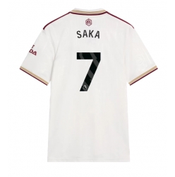 Arsenal Bukayo Saka #7 Tredjedrakt 2025-26 Kortermet