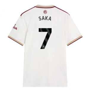 Arsenal Bukayo Saka #7 Tredjedrakt 2025-26 Kortermet