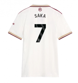 Arsenal Bukayo Saka #7 Tredjedrakt Dame 2025-26 Kortermet