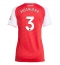 Arsenal Cristhian Mosquera #3 Hjemmedrakt Dame 2025-26 Kortermet Arsenal Cristhian Mosquera #3 Hjemmedrakt Dame 2025-26 Kortermet