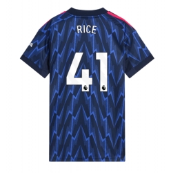 Arsenal Declan Rice #41 Bortedrakt Dame 2025-26 Kortermet