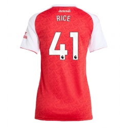 Arsenal Declan Rice #41 Hjemmedrakt Dame 2025-26 Kortermet