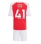 Arsenal Declan Rice #41 Hjemmedraktsett Barn 2025-26 Kortermet (+ Korte bukser)