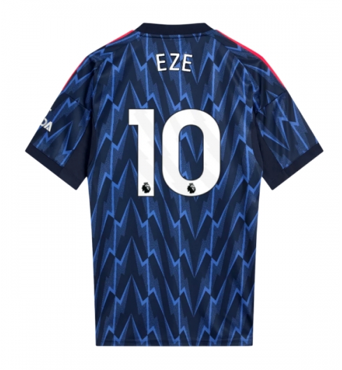 Arsenal Eberechi Eze #10 Bortedrakt 2025-26 Kortermet Arsenal Eberechi Eze #10 Bortedrakt 2025-26 Kortermet