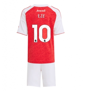 Arsenal Eberechi Eze #10 Hjemmedraktsett Barn 2025-26 Kortermet (+ Korte bukser)