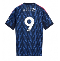 Arsenal Gabriel Jesus #9 Bortedrakt 2025-26 Kortermet