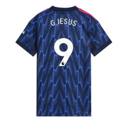 Arsenal Gabriel Jesus #9 Bortedrakt Dame 2025-26 Kortermet