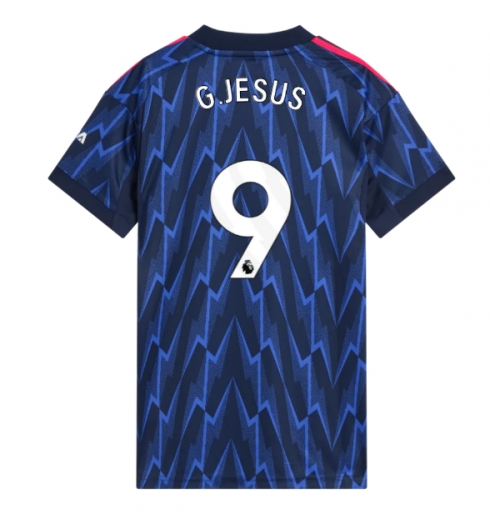 Arsenal Gabriel Jesus #9 Bortedrakt Dame 2025-26 Kortermet Arsenal Gabriel Jesus #9 Bortedrakt Dame 2025-26 Kortermet