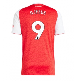 Arsenal Gabriel Jesus #9 Hjemmedrakt 2025-26 Kortermet