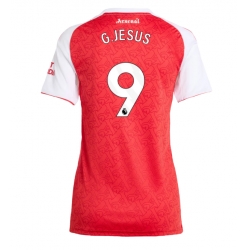 Arsenal Gabriel Jesus #9 Hjemmedrakt Dame 2025-26 Kortermet