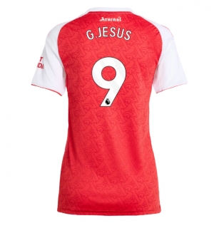 Arsenal Gabriel Jesus #9 Hjemmedrakt Dame 2025-26 Kortermet