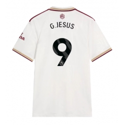 Arsenal Gabriel Jesus #9 Tredjedrakt 2025-26 Kortermet