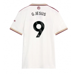 Arsenal Gabriel Jesus #9 Tredjedrakt Dame 2025-26 Kortermet