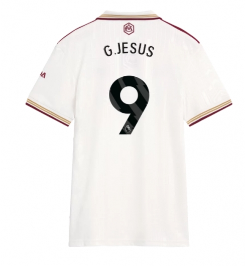Arsenal Gabriel Jesus #9 Tredjedrakt Dame 2025-26 Kortermet Arsenal Gabriel Jesus #9 Tredjedrakt Dame 2025-26 Kortermet