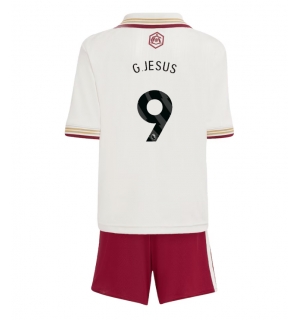 Arsenal Gabriel Jesus #9 Tredjedraktsett Barn 2025-26 Kortermet (+ Korte bukser)